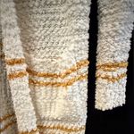 Sienna Sky  Cream and Gold Striped Cardigan Photo 1