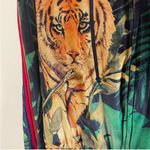 Aviator Nation “Wild Jungle Tiger” Velvet Track Pants NWT oversized Photo 6
