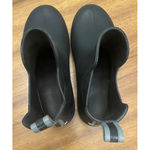 Totes Black Waterproof Rain Ankle Boots Womens US 8 Chelsea Pull On Slip Resist Photo 3