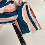 WORTHINGTON‎ Women's Striped Slimming Chic Multicolor Top Size XL Green Peach Photo 3