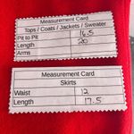 United Colors Of Benetton United Colors of Benetton Womens Suit Set Size 4 Vintage Business Elegant Skirt Photo 12