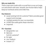 Lululemon  Run: Top Speed Crop *Full-On Luxtreme
Floral Backdrop Blue Denim Multi Photo 3