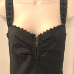 Cynthia Steffe NWOT Gorgeous  embroidered dress. Dark charcoal grey and black. Sz L Photo 1