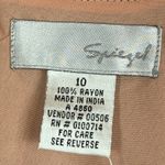 Spiegel Vtg Midi Dress Women's 10 Black Overlay Embellished Whimsigoth Fairy NWT Photo 4