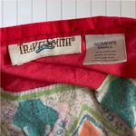 BOGO TravelSmith Bohemian Wrap Sequin Floral Midi Skirt Red Photo 2