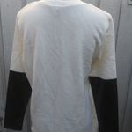 Saks 5th Avenue Saks fifth avenue cotton vegan leather sweater Photo 6