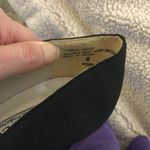 Vintage 90s Unlisted Black Chunky Fabric High Heel Shoes Photo 9