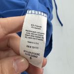 Gilli Wrap Dress Womens Small Blue Short Sleeve Flare A Photo 3