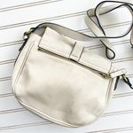 Merona Cream Buckle Flap Satchel Bag Photo 2