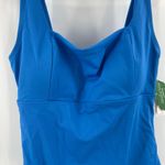 Tommy Bahama Swimsuit Size 8 Palm Modern Square Neck One Piece Blue Swim NWT Photo 9