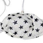 InMocean Crochet Star Print White Bikini Top Halter Bra Swimwear L Size L Photo 3