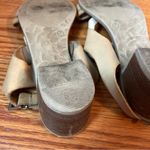 Sheridan Mia Italian Leather Block Heel Summer Sandals White Size 6.5 Photo 12