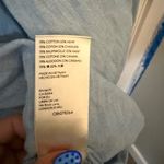 Free People light wash denim shirt long sleeve size XS Photo 6