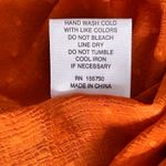 Rose + Olive Rose Olive Womens Tunic Blouse Size 1X Swissdot Burnt Orange Fall Pumpkin Autumn Photo 7