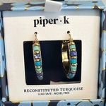 Piper  K Reconstituted Turquoise Earrings ✨ Photo 0