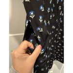 Women’s Boden 8R Floral Empyre Waist Midi Dress Medium Short Sleeve V Photo 5