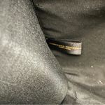 Carolina Herrera Good Girl Black Velvet Bag with Gold Hoop Handle Photo 4