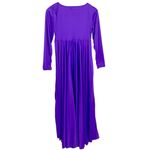 Baltogs Womens Long Sleeve Worship Circle Dress Praise M Dance Purple BT5190 Size M Photo 1