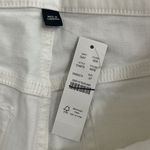 J.Crew women’s New wide leg denim trouser jean size 27 in white Photo 5