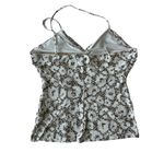 Roberto Cavalli NWT  Cream Animal Print Cross Strap Tank - Size 46 (US 12/Large) Photo 1