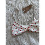 SKIMS  Fits Everybody Picot Skimpy Scoop Bralette Ruby Heart Print Size XXS Photo 3