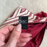 Sole Society  Red Embroidered Clutch with Tassel Photo 7