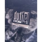 Vintage Duffel Outdoor Faux Fur Jacket Coat Black mid length Sz Small Black USA Photo 10