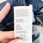 Anthropologie Pilcro Mid-Rise Denim Parachute Shorts Blue Large Photo 7