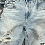 Levi Strauss & CO. Silver Tab Levi’s Strauss & Co Since 1853 Distressed Mom Jeans-InColorTwo Chains Perfect Like New Condition As Shown In Pictures  Size 25 Very Stretchy Waist laying flat is 12.5 inch stretch to 13.5 inch  Inseam 25  No refunds or cancellations Photo 3