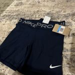 Nike NWT Navy Blue Pro 365 5 Inch Shorts Size Medium Photo 2