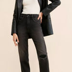 Good American  Good Boy Distressed Jeans NWT Photo 0