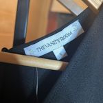 The Vanity Room  Sleeveless V Neck Fit & Flare Black Dress Size Small Photo 2