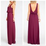 Show Me Your Mumu NWT Kendall merlot maxi dress MEDIUM Photo 3