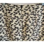 Ann Taylor Furry Pencil Skirt Animal Print Size 10 Petite Business Office Siren Photo 3