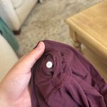 Lululemon Align High Rise Crop Leggings size 12 Maroon Photo 4