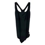 Speedo  Size 12 One Piece Swimsuit Ultraback Black Moderate Shelf Bra UPF 50 217 Photo 3