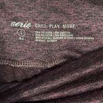 Aerie  Wine Color Leggings Women’s Size Large Photo 2