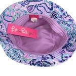 Lilly Pulitzer Womens Lilac Freesia Mermaid For You Bucket Hat One Size Photo 2