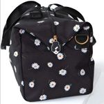 Alice + Olivia 𝅺 Black Canvas Daisy Duffle Bag Photo 2