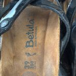 Betula by Birkenstock Vinha Black Patent Sandals L8 Size 8 Photo 1
