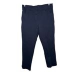 Quince  Ultra-Stretch Ponte Straight Leg 4-Pocket Pants in Navy Size Large Photo 3