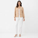 Kate Spade  Womens Blazer Size 8 Tweed Quiet Luxury Parisian Chic Jacket Coquette Photo 1