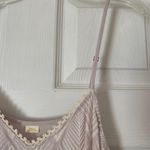 Anthropologie NWOT  Light Purple Spaghetti Strap Slip Dress Photo 3