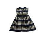 Lilly Pulitzer Womens Sami Ryan Strapless Dress Glam Metallic Stripe Siz… Photo 1