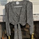 Princess Polly  Tie top size UK6 US2 animal print cheetah leopard Photo 0