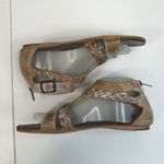 Roan By Bed Stu Sz 8 Posey Sandals Beige Leather Strap Shoes F990005 Womens Tan Photo 3