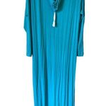 Soft Surroundings HAMSA Hooded CAFTAN Dress Photo 11