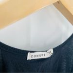 MICHELLE BY COMUNE Tank Moon Child Extra Small Swing Tie Back Boho Astrology NWT Black Size XS Photo 5