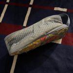 Laura Ashley Vtg  Floral Quilted blue shoulder Bag yellow Pink Flowers Photo 5