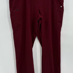 FIGS  yola skinny scrub pants maroon‎ xxl tall Photo 0